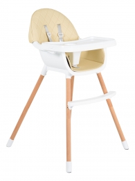 CangarooGelatoBeige2-in-1HoutenKinderstoel