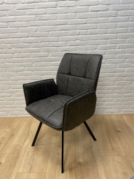 EetkamerstoelMaddiemicrovezelgrijs