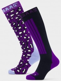 PoederbaasSkisokken2-packPantherPurple-3538