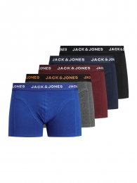 JackJonesBoxershortsJACBLACKFRIDAYTrunks5-packZwartNavyPortRoyal-M