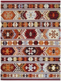 VloerkleedRayahandgemaaktwolBakero