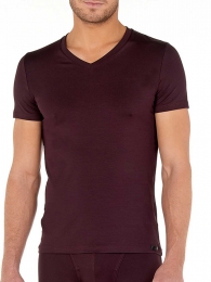 HOM-T-ShirtV-neck-TencelSoft-00ZQMaat2XL