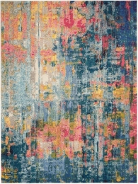 Nourison-Celestial-BlueYellow-CES09-201X292cm