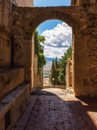 Oudepoort50x70cmTuinschilderijCustomize-it-Customizeit