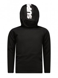 SuperrebelKidsDunkSkiSportJerseyHoodedMidlayer