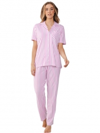 Rozegestreeptedoorknooppyjama