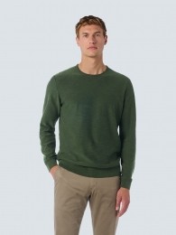 NoExcessPulloverCrewneckGarmentDyedStoneWashedDarkGreenXL