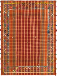VloerkleedAmanihandgemaaktwolHadorn