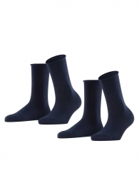 Esprit-2pSocks-BasicPure-navy