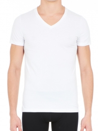 HOM-T-ShirtV-neck-SupremeCotton-wit