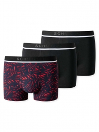 Schiesser-3pShorts-955-zwart