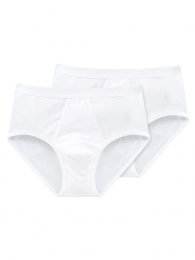 Schiesser-OriginalFeinrippSport-slip2-pack-wit