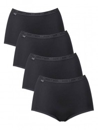 Sloggi-BasicMaxi4-Pack-zwartMaat40