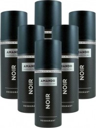 AmandoAmandoDeodorantSprayNoirVoordeelverpakking-6x150ml