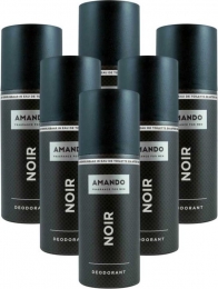AmandoAmandoDeodorantSprayNoirVoordeelverpakking-6x150ml