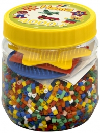 HamaStrijkkralen-Pot4000stuks