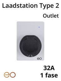Laadstationtype2Outlet32A-Wit