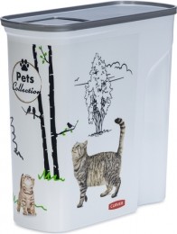 Curver-VoedselcontainerKat-Wit-6L-25Kg