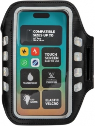 VirtuFitHardloopTelefoonArmbandPrometLED