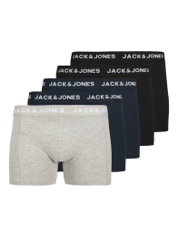 JackJonesBoxershortsJACANTHNONYTrunks5-packNavyBlack-L