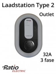 EVHomeBoxLaadstationtype2Outlet3fase32A-sleutelvergrendeling