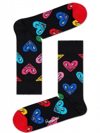 HappySocksxKeithHaringHearts