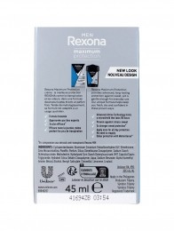 RexonaMenDeodorantMaximumProtectionCleanScent45ml