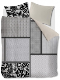 BeddinghouseDutchDesignDekbedovertrekSateliteBlack