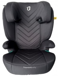 TitaniumbabyVidarZwart100-150cmi-SizeAutostoel