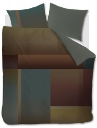 KardolbyBeddinghouseSloaneSquareDekbedovertrekOlijfGroen