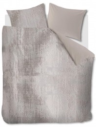 AtHomebyBeddinghouseTexturesDekbedovertrekLightGrey