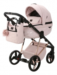 AdamexQuantumStarPink2-in-1Kinderwagen134-K-ECO