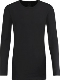 KultivateT-shirtLangeMouwRondeHalsZwartS