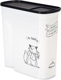 CurverDIS-VoedselcontainerKat-Wit-6L-25Kg