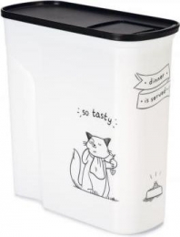 CurverDIS-VoedselcontainerKat-Wit-6L-25Kg