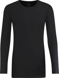 KultivateT-shirtLangeMouwRondeHalsZwartS