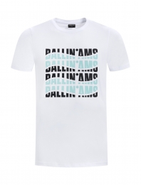BALLINWaveLogoT-shirtWhiteM