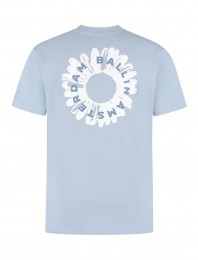BALLINBloomT-shirtBlueGreyL