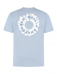 BALLINBloomT-shirtBlueGreyL