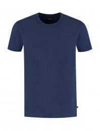 BALLINWaffleT-shirtNavy2XL
