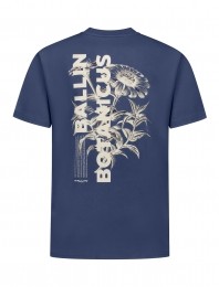 BALLINBotanicBloomT-shirtNavyL