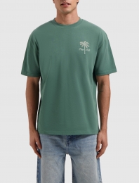PurePathStitchedParadiseT-shirtFadedGreen2XL