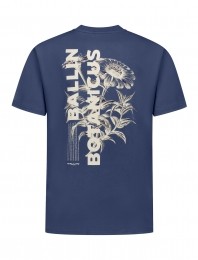 BALLINBotanicBloomT-shirtNavyL