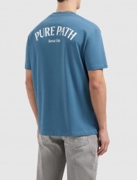 PurePathClubDominoT-shirtMidBlueM