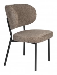 ZILTEetkamerstoelOndrea-Bruin