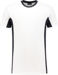 Workman0401T-ShirtBi-Colour-WitNavy-M
