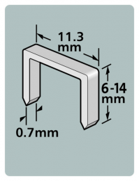 Dutack5011016Nieten-Serie53-14mm1000st