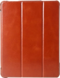 iPadAir13-inch20252024LuxeSmartCoverLeerBruin