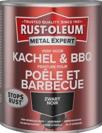 Rust-OleumKachelBbqVerf-RAL9005Zwart-075L