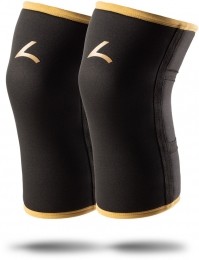 ReevaPowerliftingKneeSleeves-KnieBandages-7mm-Goud-S